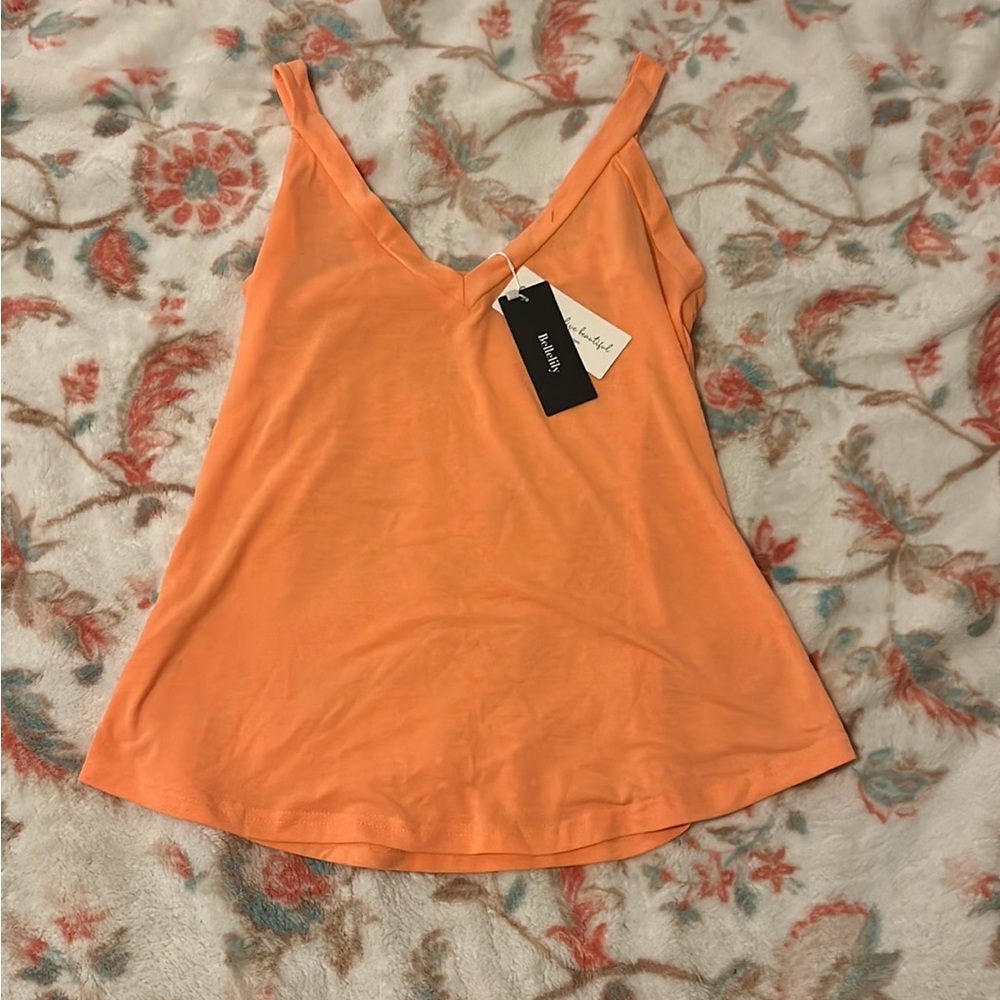 Orange Bellelily Tank Top